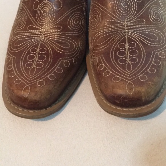 DR SCHOLL’S | Round Up Leather Mules boho - Picture 6 of 6